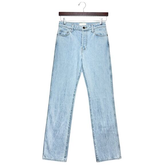 Same NWT The Perfect Jean Vintage Light Straight Leg Mid Rise Size 25 - Picture 3 of 11